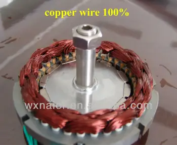 100w 12/24v nuolatinio magneto generatorius parduoti su low rpm
