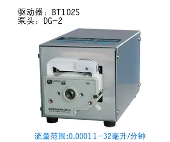 BT102S DG10-2 Pramonės, Medicinos Laboratorijos Pagrindinio Kintamojo Greičio Vandens, Skysčių Dozavimo Siurblys Dozavimo Peristaltiniu Siurbliu 0.00011-20ml/min.