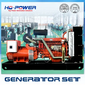 Gamyklos pardavimo vandeniu aušinamas 380v 50hz ricardo 300kw dyzelinis generatorius