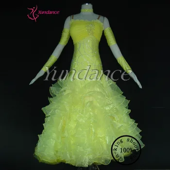 Nauja Mergina Suaugusiųjų Fluorescencinė Žalia, Uždusęs Pramoginiai Standartas Suknelės B-1123