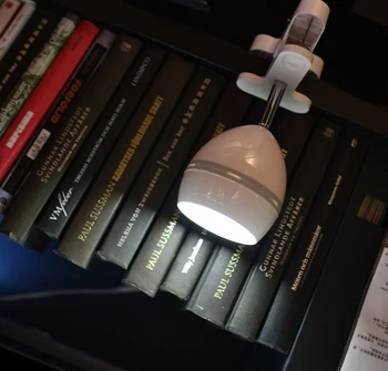 Super Šviesus Įrašą Lempa Gnybtas Stalo LED Stalo Lempa Klipą Baterija/USB Knygos Lempa
