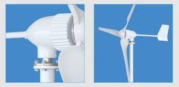 Vėjo Generatorius 1000w 24v/48v Vėjo Turbinų Generatorius Su Vandeniui Valdiklis, Skirtas Naudoti Namuose