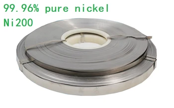 0,5 kg 0,15 mm * 10mm Gryno Nikelio Plokštės Dirželis Juostelės Lakštai 99.96% gryno nikelio Baterijos elektrodas elektrodas Vietoje, Suvirinimo Aparatas