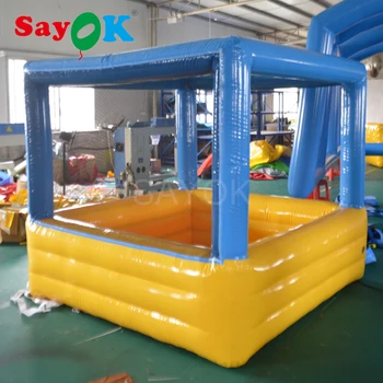 0,6 mm PVC mini pripučiamas kamuolys baseinas vaikams, uždaras pripučiami žaidimas vaikams