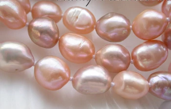 00769 3strads rožinė baroko perlų apyrankė bangle Gamtinių >>nemokamas pristatymas