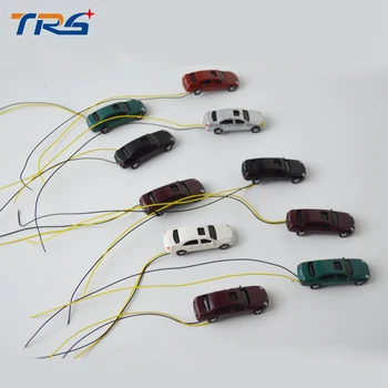 1:150 modelį lengvųjų automobilių 20pcs šviesos masto automobilių miniatiūriniai modelio automobilių
