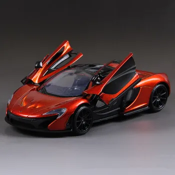 1:24 lydinio automobilių modelių,aukštos modeliavimas McLarenP1 automobilių sporto,metalo diecasts,gto,vaikų žaislai,nemokamas pristatymas