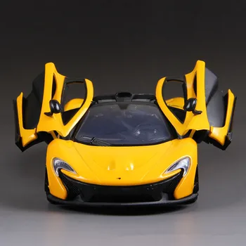 1:24 lydinio automobilių modelių,aukštos modeliavimas McLarenP1 automobilių sporto,metalo diecasts,gto,vaikų žaislai,nemokamas pristatymas