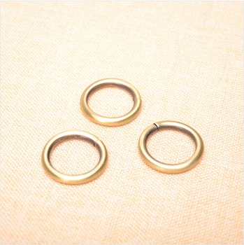 1 Colio (25 mm) Antikvariniai Bronzos Metalo, O Žiedas ,3.8 mm storio Unweld Metalo Apvalus Žiedas 50pcs/daug