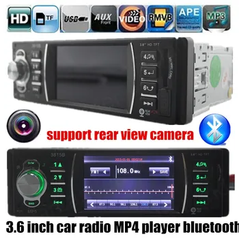 1 DIN 3.6 colių Automobilio stereo MP4 MP5 Grotuvas Radijas HD 