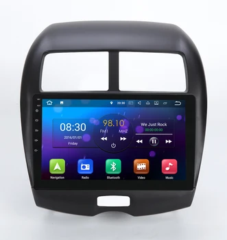 10.1 colių Ekranas, 2G RAM Android 7.1 Automobilio DVD Grotuvas GPS Navigacija Radijo ryšio Sistema Stereo Laikmenos 