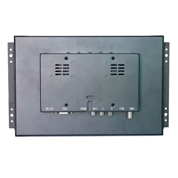 10.1 colių Home Security VAIZDO Ekranas IPS LCD HD Spalvotas Ekranas 1280x800 Su AV/VGA/HDMI/BNC/USB Įvesties integruotas Garsiakalbis