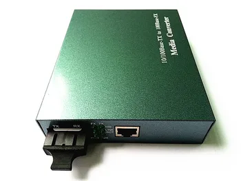10/100M single-mode fiber optic siųstuvas-imtuvas su Ethernet RJ45 TCP/IP, 25 KM Skaičiuoklė