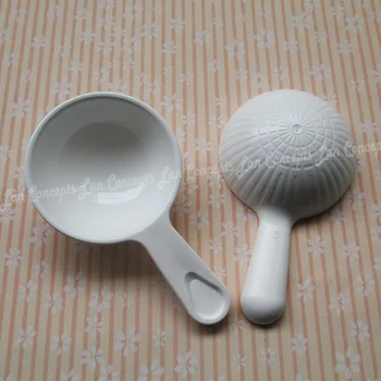 10 gram / 20ML HDPE Spoon 10g Plastic Measuring Scoop - white 200pcs/lot 8.5x4.9x2cm