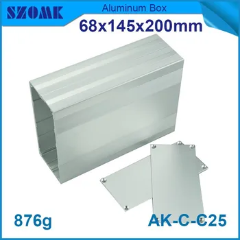 10 vnt./daug kūno aliuminio elektroninių grandinių lauke 68(H)x145(W)x200(Aukštis)mm, sidabro spalva, aukštos kokybės ir geros ieško langelį