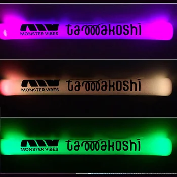 100/150pcs Led light Stick Individualų Logotipas Sveikiname Glow Stick LED Šviesos Iki Putų Stick Vestuvių, Gimtadienio Prekes