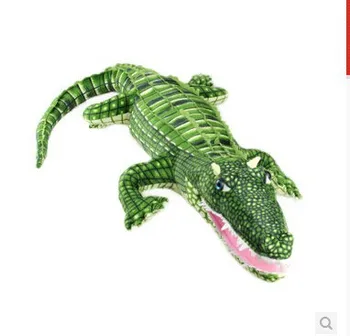 100 cm modeliavimas krokodilas pliušinis žaislas, lėlė mesti pagalvę dovanų w4628