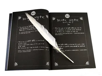 100 rinkiniai/daug Karšto Parduoti Death Note, Cosplay Originalus Ryuuku + Ryuuku Plunksna Pen Nustatyti Nemokamas Pristatymas DHL/FEDEX