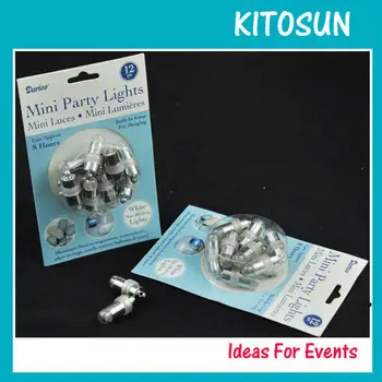(100 vnt/lot)Neperšlampami LED Mini Led Žibintai atostogų Puošybos RINKINYS Eifelio Stiklo Vazos