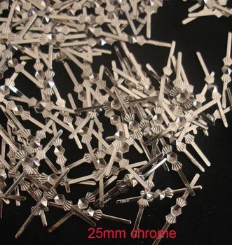 10000pcs/daug , 25MM mm crystal drugelis sagtis jungtis, chromo/aukso, už liustra karoliukai montavimo jungtys