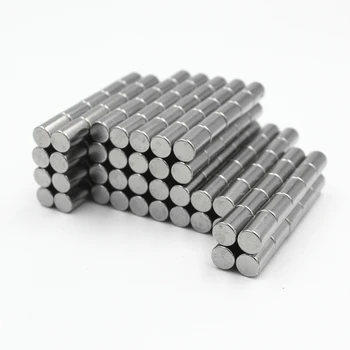 1000pcs Neodimio N35 Dia 5mm X 8mm Stiprūs Magnetai Maža Disko NdFeB Retųjų Žemių Amatų Modeliai Šaldytuvas Klijuoti Nemokamas Pristatymas