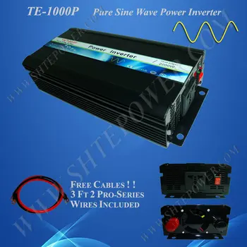 1000w saulės inverterių, išjungti tinklo keitiklis, DC 12v AC 220/230/240v, pure sine wave power inverter, karšto elementus