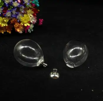 100vnt 23*20mm lašas vandens ašara formos stiklo buteliukas pakabukas su sumaišykite klasikinis dangtelis stiklo, norinčių buteliuko dangtelį amatų karoliai stiklainius vaza