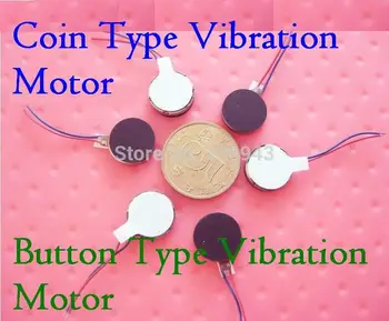 100vnt/daug 10*2.7 MM Ultra Micro Mygtuką Tipo Vibracijos Variklio 3-4.5 V/0.05-0.07 A Elektros varikliu Nemokamas pristatymas