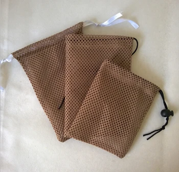 100vnt/daug CBRL smulkaus tinklelio papuošalai akių maišą dovanų maišelis akių raišteliu maišelis maišelis, skirtas sudaro papuošalai custom&didmeninės