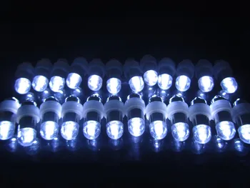100vnt*Dekoracijos Vaikams, Mini Led Balionai Šviesos Lemputes su Uodega Dekoracija Šalis/vestuvės/kalėdų