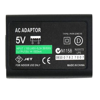 100vnt USB Duomenų Kabelis AC Maitinimo Adapteris Konvertuoti Įkroviklio Sony (PS Vita for PSV 1000 JAV Plug