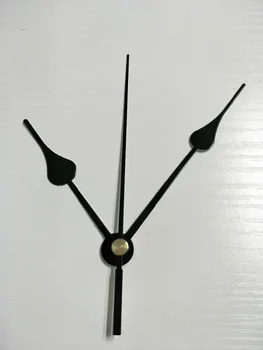 100x skatinimo valyti Laikrodis kvarco Judėjimas sieninis laikrodis mechanizmas Centras Varžtas tipas judėjimas su juoda ilgas rankas 