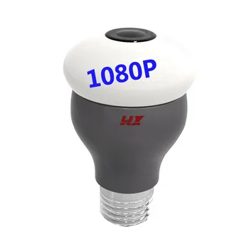 1080P XM Intellingent Stebėjimo Kamera panoraminis vaizdo stebėjimo E27 lemputės, LED Intellingent belaidžio kontrolės lemputė