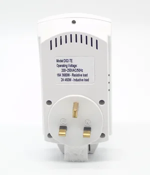 10A 230V perėjimas Kištukas JK TERMOSTATAS su Spinduliavimo Grindų Šildymo termostatas