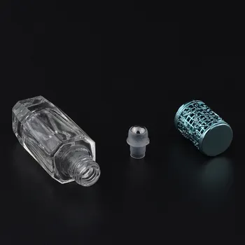 10ml Plieno Kamuolys Roll-On Spausdinimo Daugkartiniai Kvepalų Buteliuko&Tuščia Stiklo Kvepalai Atveju Su Spalvinga nešiojamų butelis F20172537