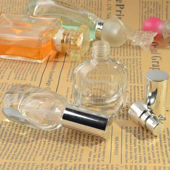 10ml tuščia stiklo purškimo butelis mažas, tuščias kosmetikos konteineriai nešiojamų kelionių daugkartiniai kvepalai purkštukai F20172481