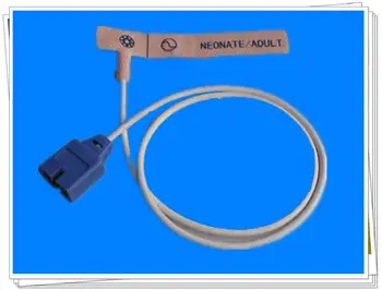 10pcs/lot Disposable Nellcor DB7 pin Adult/Neonate Spo2 Sensor/Probe Pulse Oximeter Sensor Oxygen Sensor PVC 0.9m