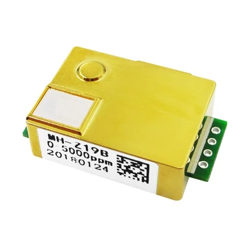 10PCS/LOT MH-Z19 infrared co2 sensor for co2 monitor carbon dioxide sensor MH-Z19 co2 module serial output calibrated sensor