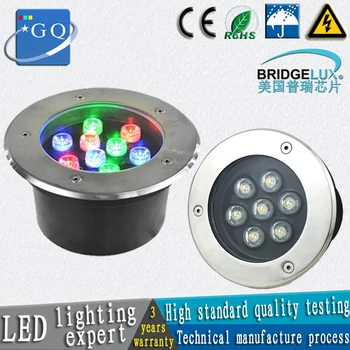 10vnt/1 grupė-36W LED požeminės šviesos diodų (LED) požeminės lempos Palaidotas apšvietimas LED lauko embedded grindų lempos žemės šviesos