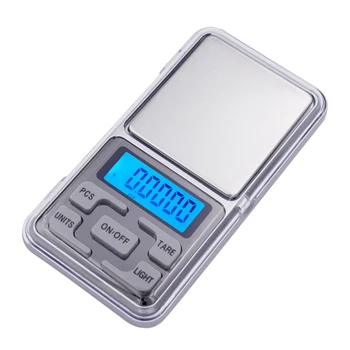 10vnt 200g x 0.01 g LCD ekranas Mini Skaitmeninis Papuošalai Kišenėje Gramas Masto svorio balansas aukso 40% nuolaida