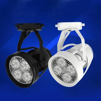 10vnt/daug LED Kelio Šviesa 35W 40W drabužių parduotuvių led prožektoriai par30 kelio ligh Geležinkelių Šviesos Lempos AC 110-240V CE, UL SAS