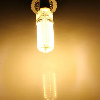 10vnt G9 E14 3014 104 LED Lempos, kukurūzų led Kukurūzų Lempučių, led Lemputės, Lempos Didelės Galios 360 Laipsnių Pakeisti Halogeninės Lempos, Prožektoriai, lempos 220V