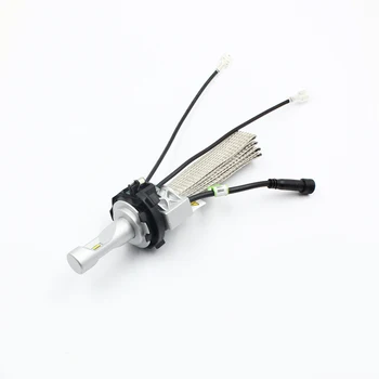 10vnt H7 led adapteris, laikiklis, Skirtas VW Golf 7 automobilis led šviesų žibintai lemputės lizdas laikiklis konverteris bazės įrašą h7 led priedai