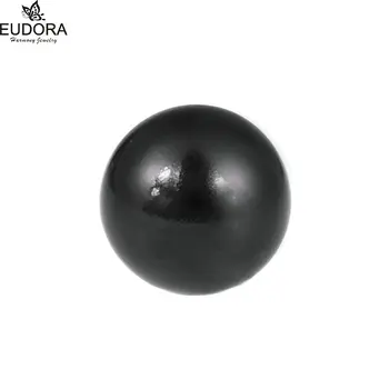 10VNT Klasikinės Juodos Varpelių Kamuolys Eudora Harmonijos Kamuolys 12mm/kaip 14mm/16mm/18mm/20mm Kūdikių Meksikos Bola Pakabukas Nėštumo Kamuolys Papuošalai