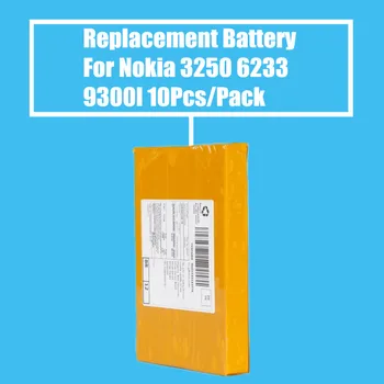 10vnt/Pak Pakeitimo Baterijas 1100mah Nokia 3250 Xpress Music/9300/6280/6151/6233/6238/N77/N73/N93/9300I 