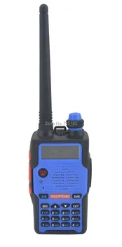 10vnt/set Baofeng BF-E500S VHF136-174MHz&UHF400-520MHz Dual Band 5W Walkie Talkie Nemokamai Ausines Nešiojami Du būdu Radijo