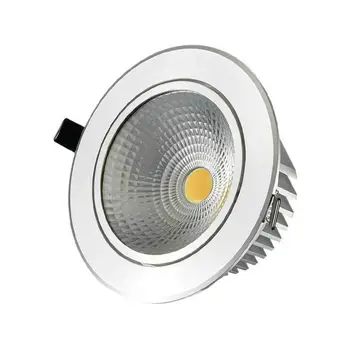 10W 15W 20W COB LED lustas Anti-rūko Downlight Embedded COB LED Lubų šviesos Vietoje Šviesos Lempa Balta/ šiltai balta LED Lempa epistar