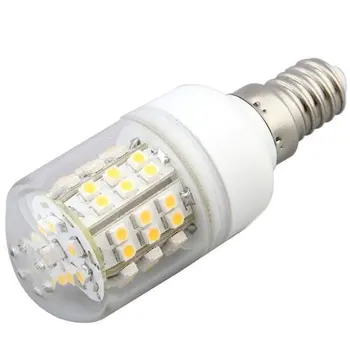 10X LAMPE VIETOJE E14 48 3528SMD LED BLANC CHAUD 3 VATŲ 2800K kukurūzų šviesos diodų (led kambarį led trpe e14