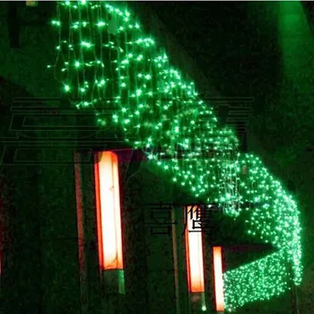 10x0.65m 360 LED STRING Pasakų Žibintai Varveklis Užuolaidų Žibintai Atostogų apšvietimo Šalies Kalėdų Vestuvių Papuošalai Rideau Lumineux