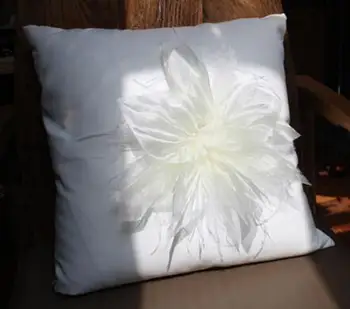 #1133 Prabanga PU& plunksnų Europoje grožio pagalvėlė pagalvę be pildymo sofa-lova vestuvių papuošalas dec didmeninės